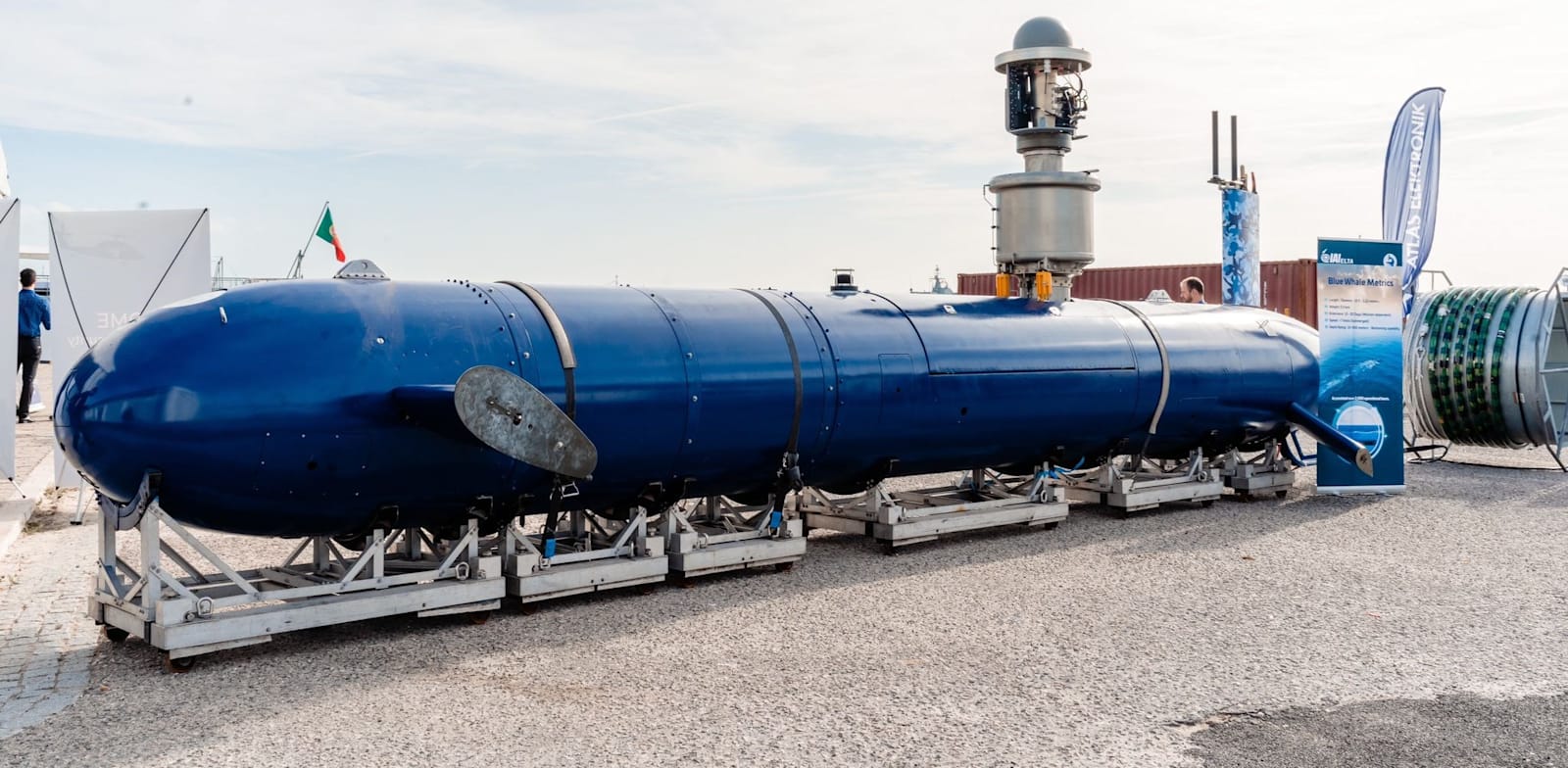 / צילום: ת הבלתי מאוישת הראשונה מתוצרת כחול-לבן, BlueWhale"