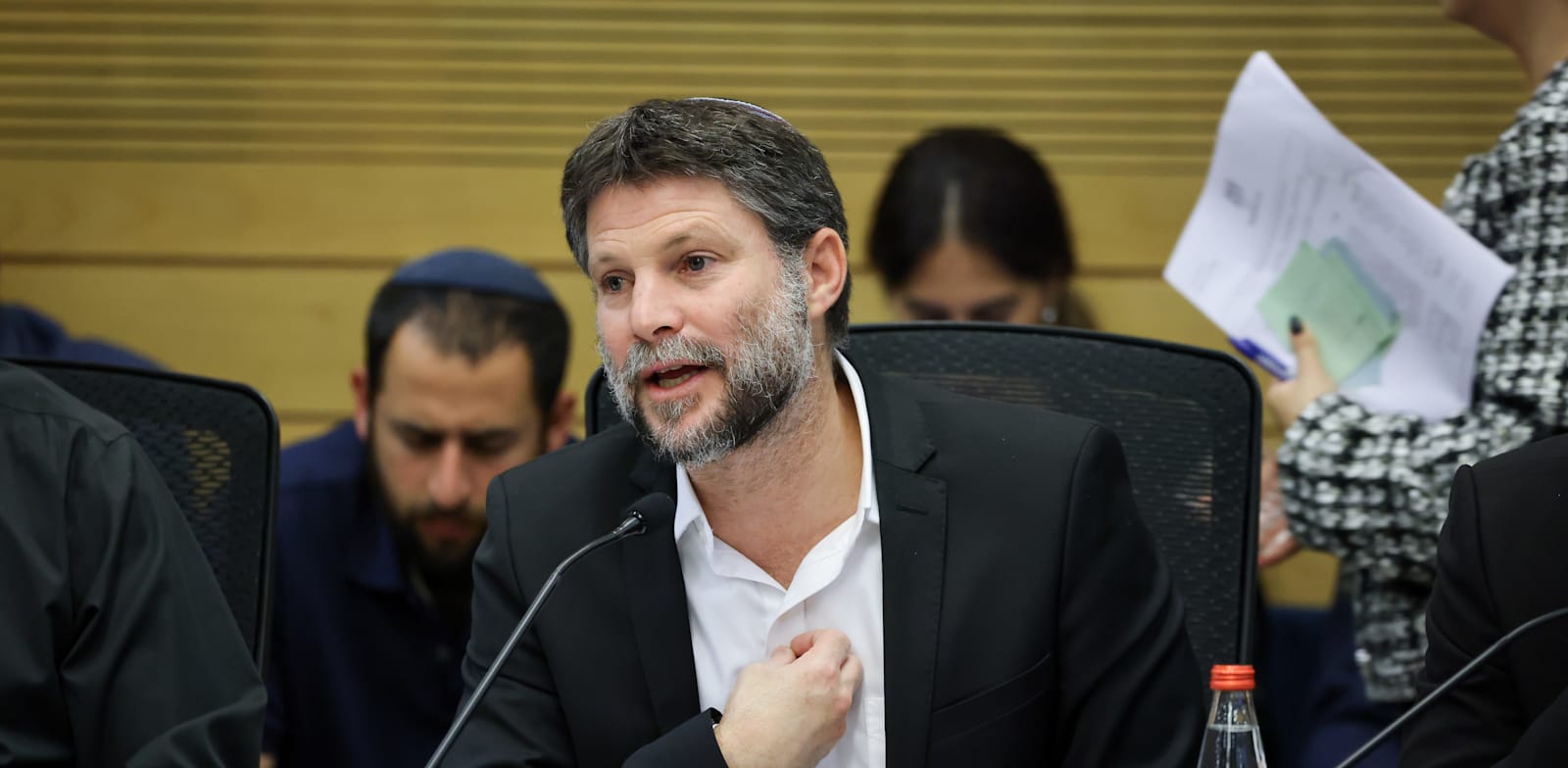 שר האוצר בצלאל סמוטריץ' / צילום: נועם מושקוביץ', דוברות הכנסת