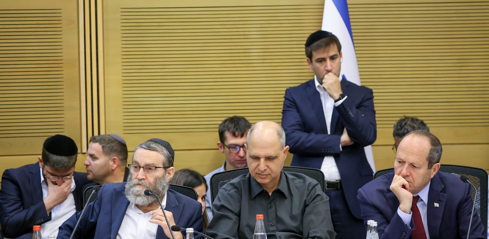 דיון על מתווה הסיוע והפיצויים בעקבות המלחמה בוועדת הכספים, היום / צילום: נועם מושקוביץ', דוברות הכנסת