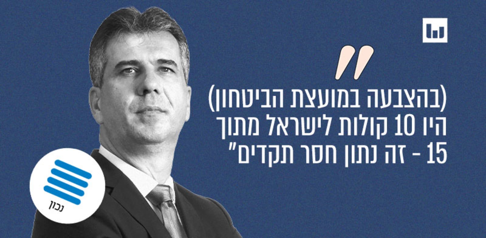 שר החוץ אלי כהן, הליכוד (שבע בערב, ערוץ 14, 12.11.23) / צילום: איל יצהר