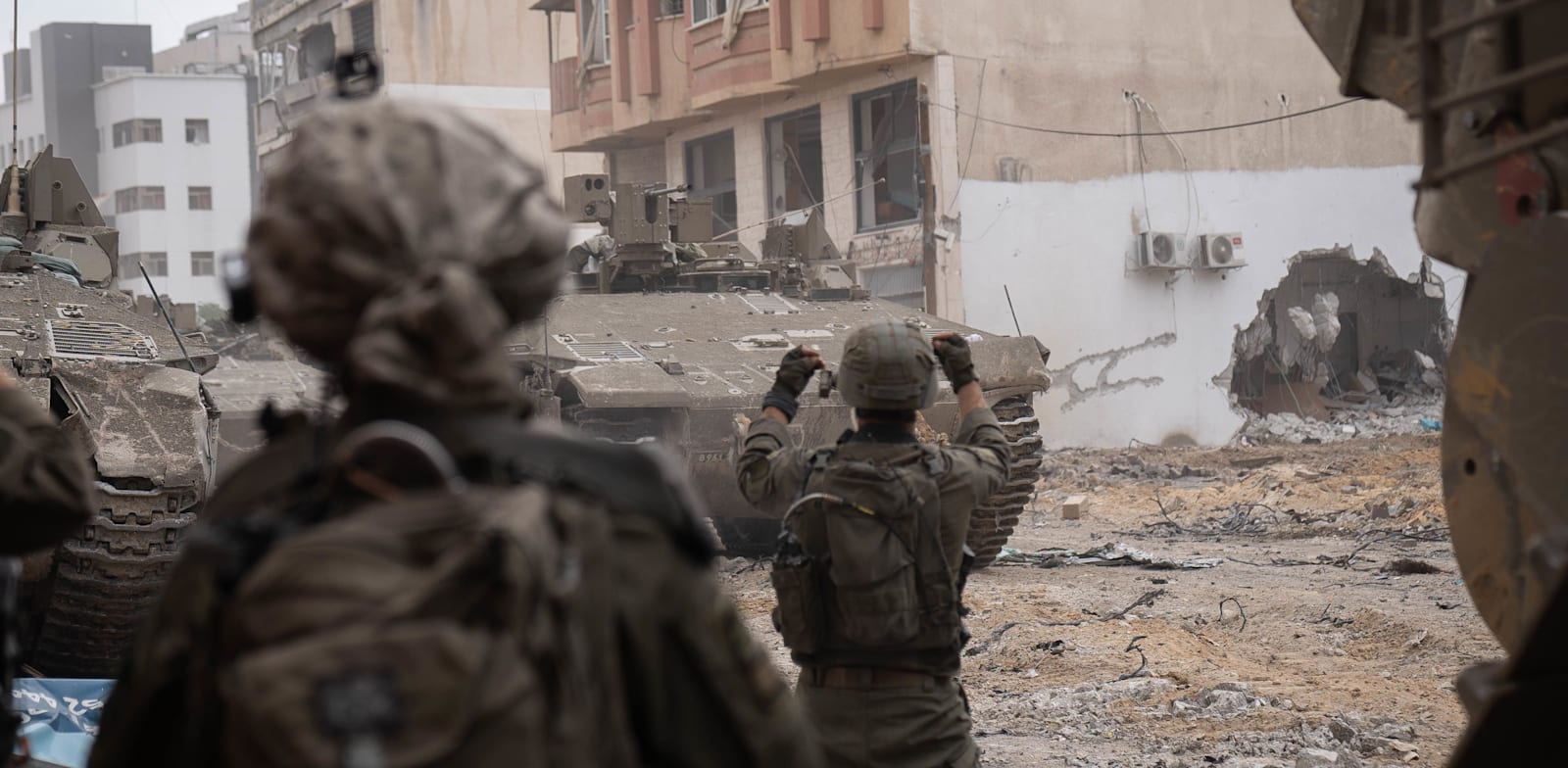 חיילי צה''ל בעזה / צילום: דובר צה''ל