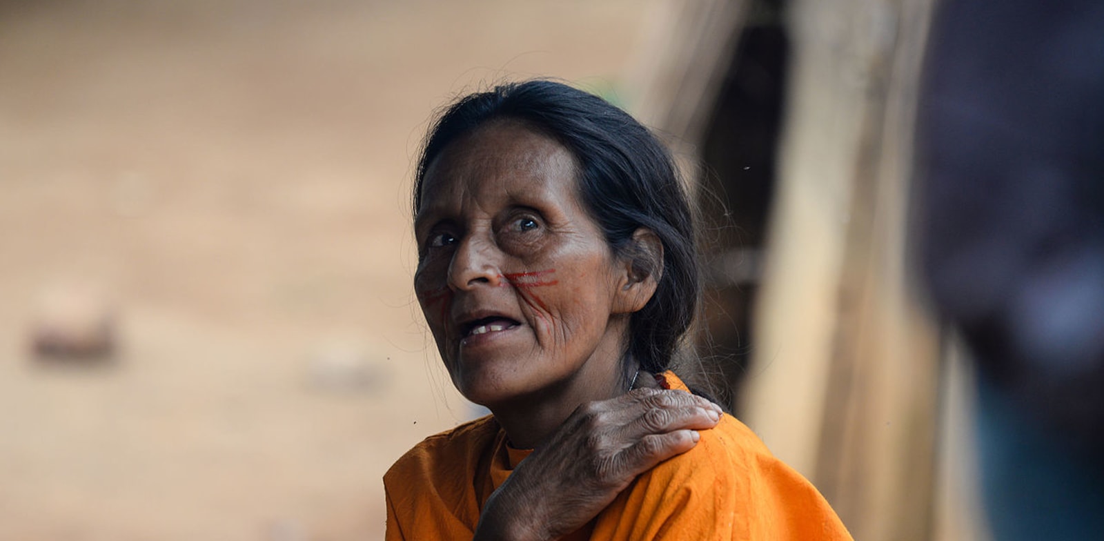 אישה מצ'יגנגית במחוז פנגואה בפרו / צילום: אדוארד קרטיס, ויקיפדיה