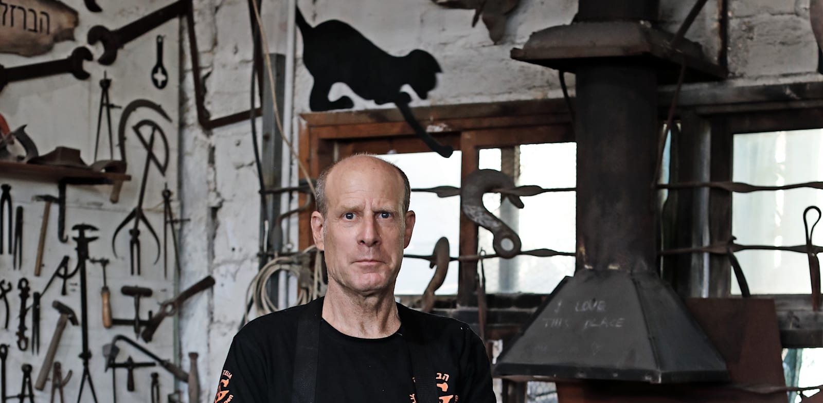 אמנון גרינשפן, בעלי הברזליה - מרכז ללימוד נפחות / צילום: גון מונמקר