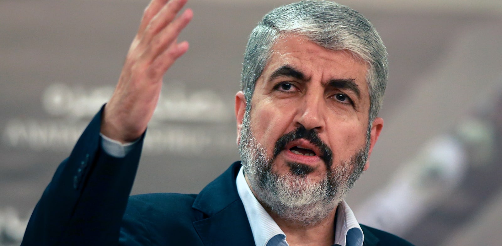 "ח'אלד משעל. העצים את השיח הג'האדיסטי המשיחי מעל כל במה / צילום: ap, Osama Faisal"