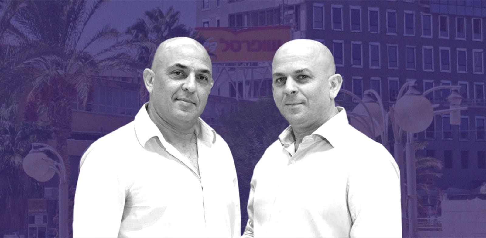 "שלומי ויוסי אמיר / צילום: יח''צ, עיבוד: טלי בוגדנובסקי"