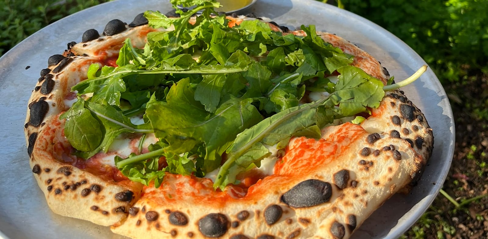 "פיצה בשטיכמוס / צילום: חגית אברון"