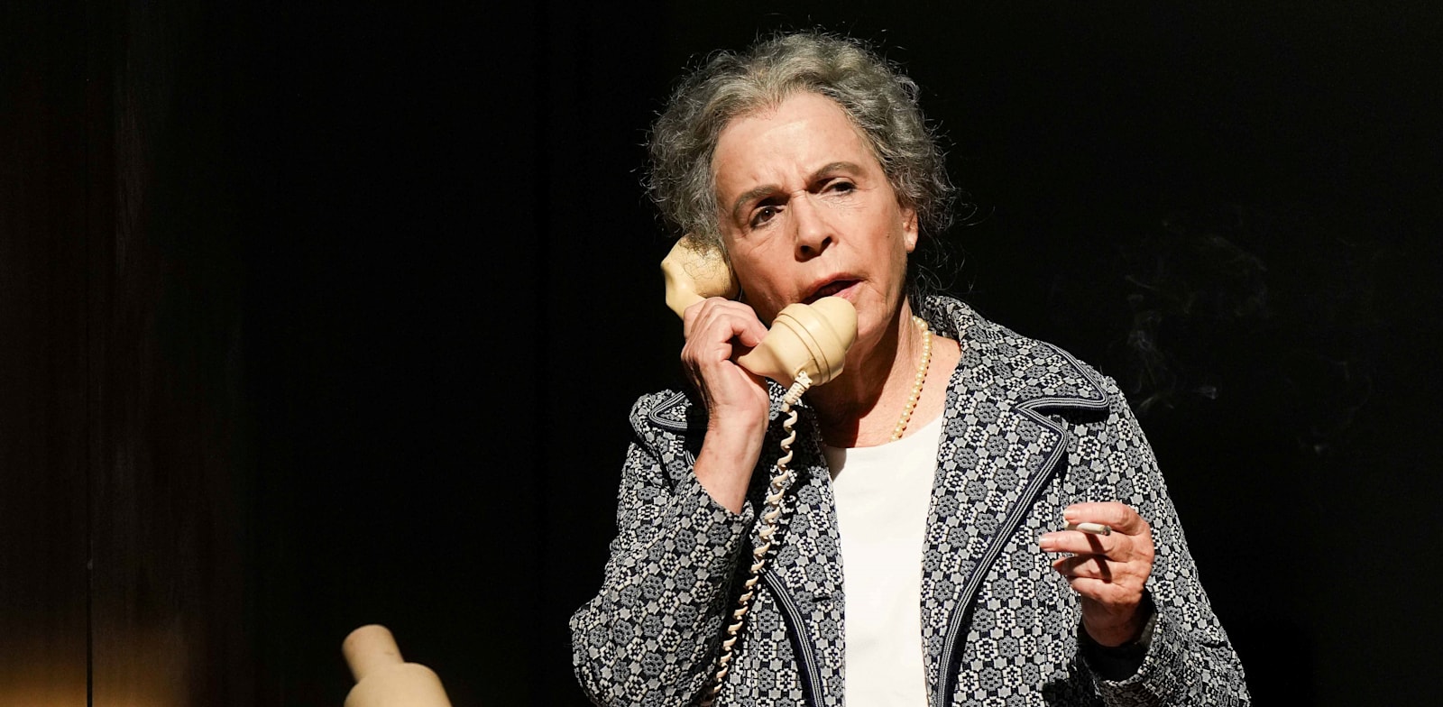 "לאורה ריבלין כגולדה מאיר בהצגה ''הגברת הראשונה'' ב''הבימה'' / צילום: רדי רובינשטיין"