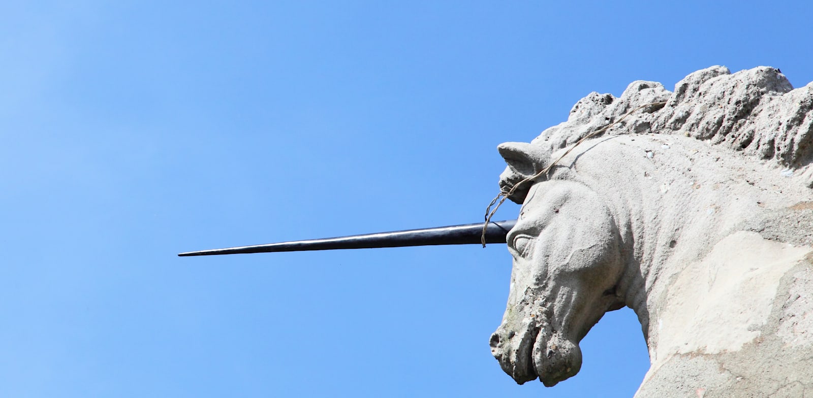 "פסל של חד קרן בארמון בורומאו באיטליה / צילום: Shutterstock"