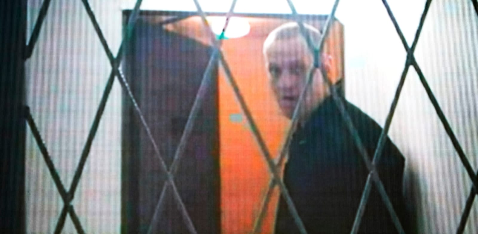 "תיעוד של נבאלני מתוך הכלא, 11 בינואר 2024 / צילום: ap, Alexander Zemlianichenko"