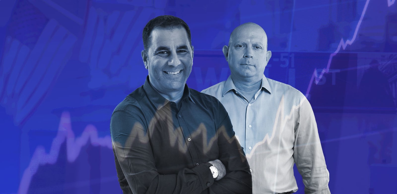 "גבי ויסמן ושלומי בן-חיים / צילום: נובה, ג'ייפרוג"