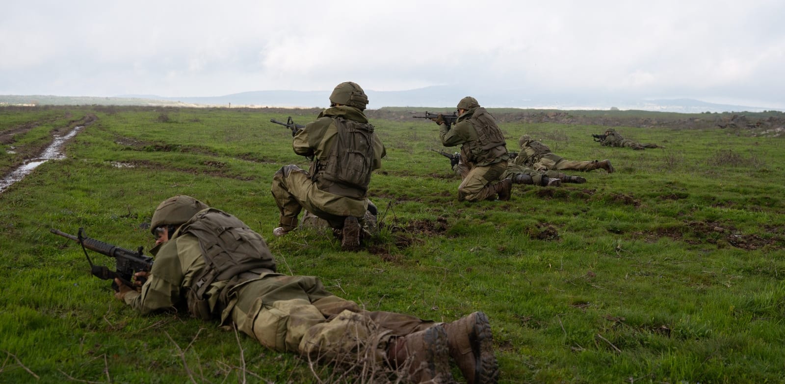 "תרגול כוחות צה''ל בגבול הצפון / צילום: דובר צה''ל"