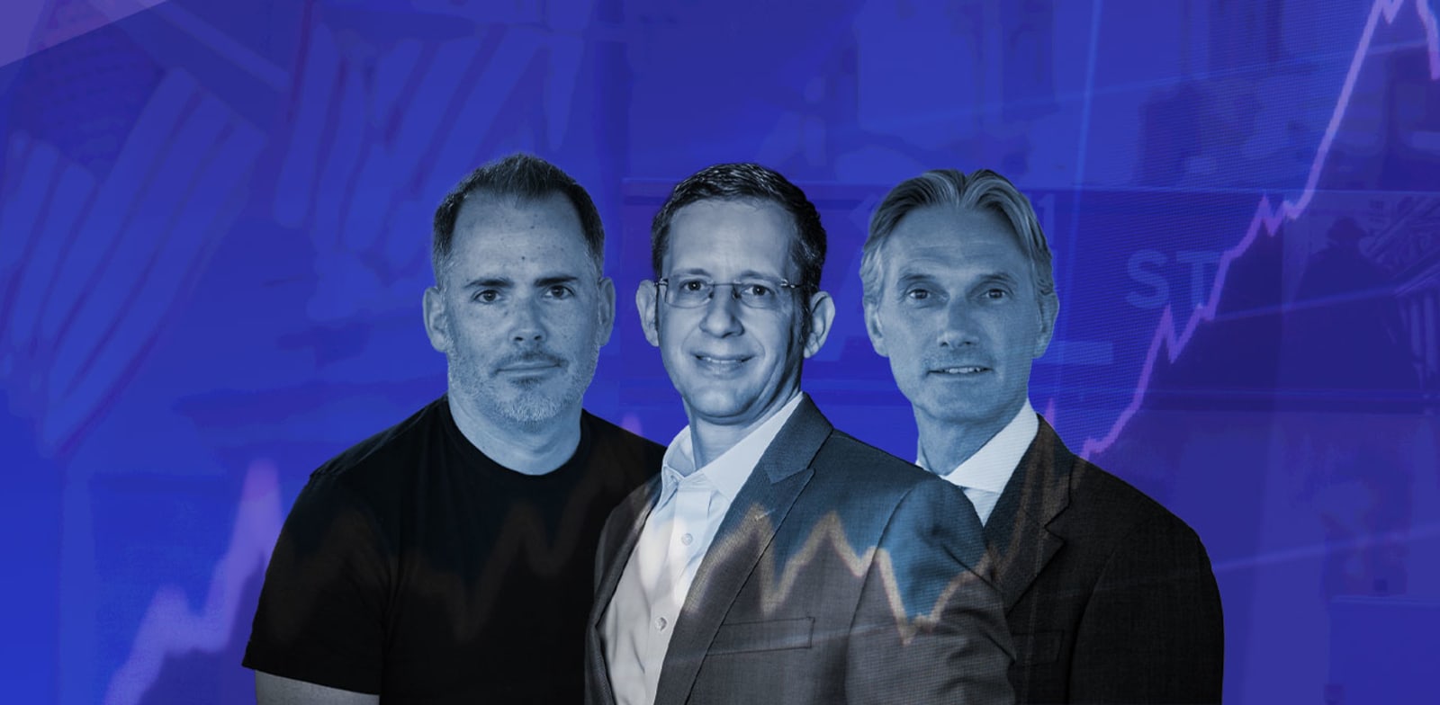 "ריצ'רד פרנסיס, ברק עילם, מיכה קאופמן / צילום: אלעד מלכה, שלומי יוסף, יואב הורנונג"