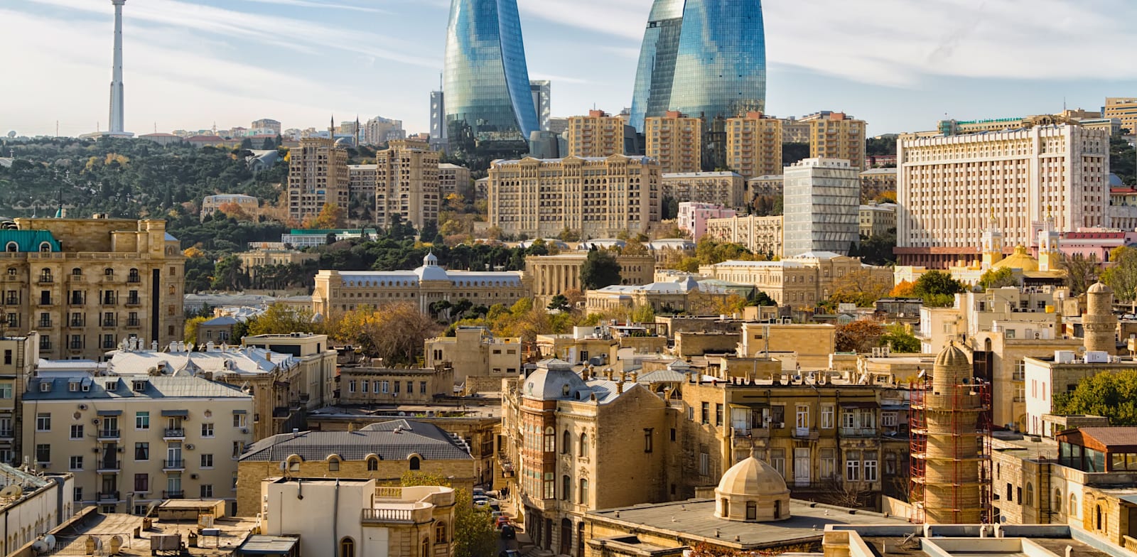 "באקו, בירת אזרבייג'ן / צילום: Shutterstock, Milosz Maslanka"