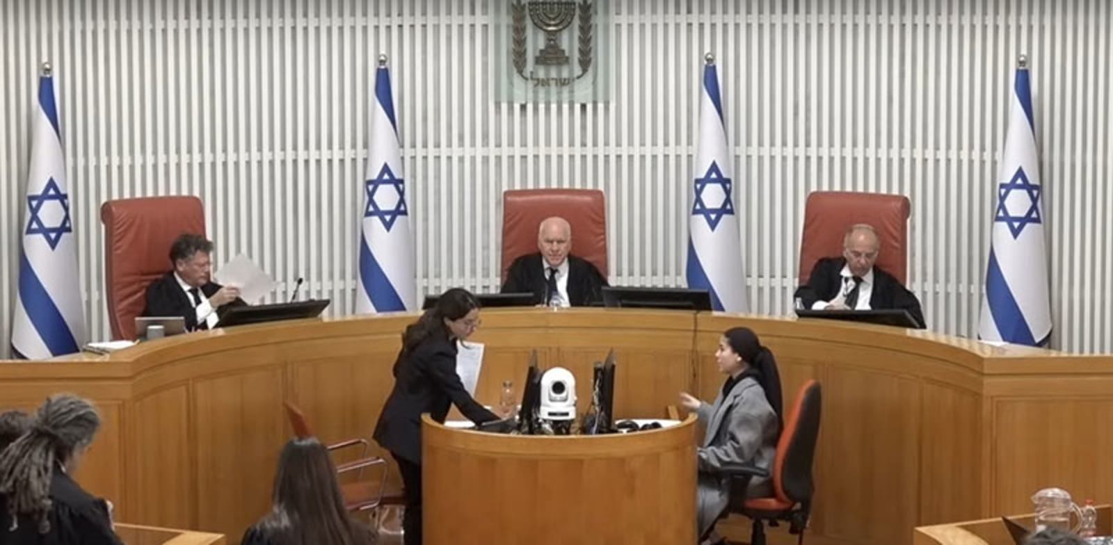 "הדיון בבג''ץ על גיוס תלמידי ישיבות, היום / צילום: דוברות הרשות השופטת"