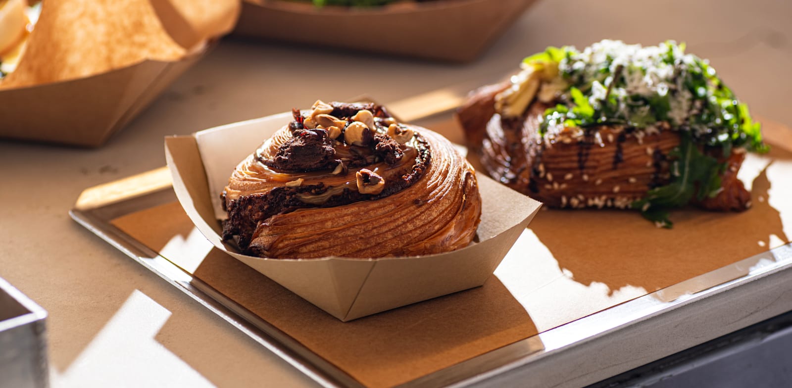 "מאפים ב–Sunflour / צילום: Sivan Roshianu"