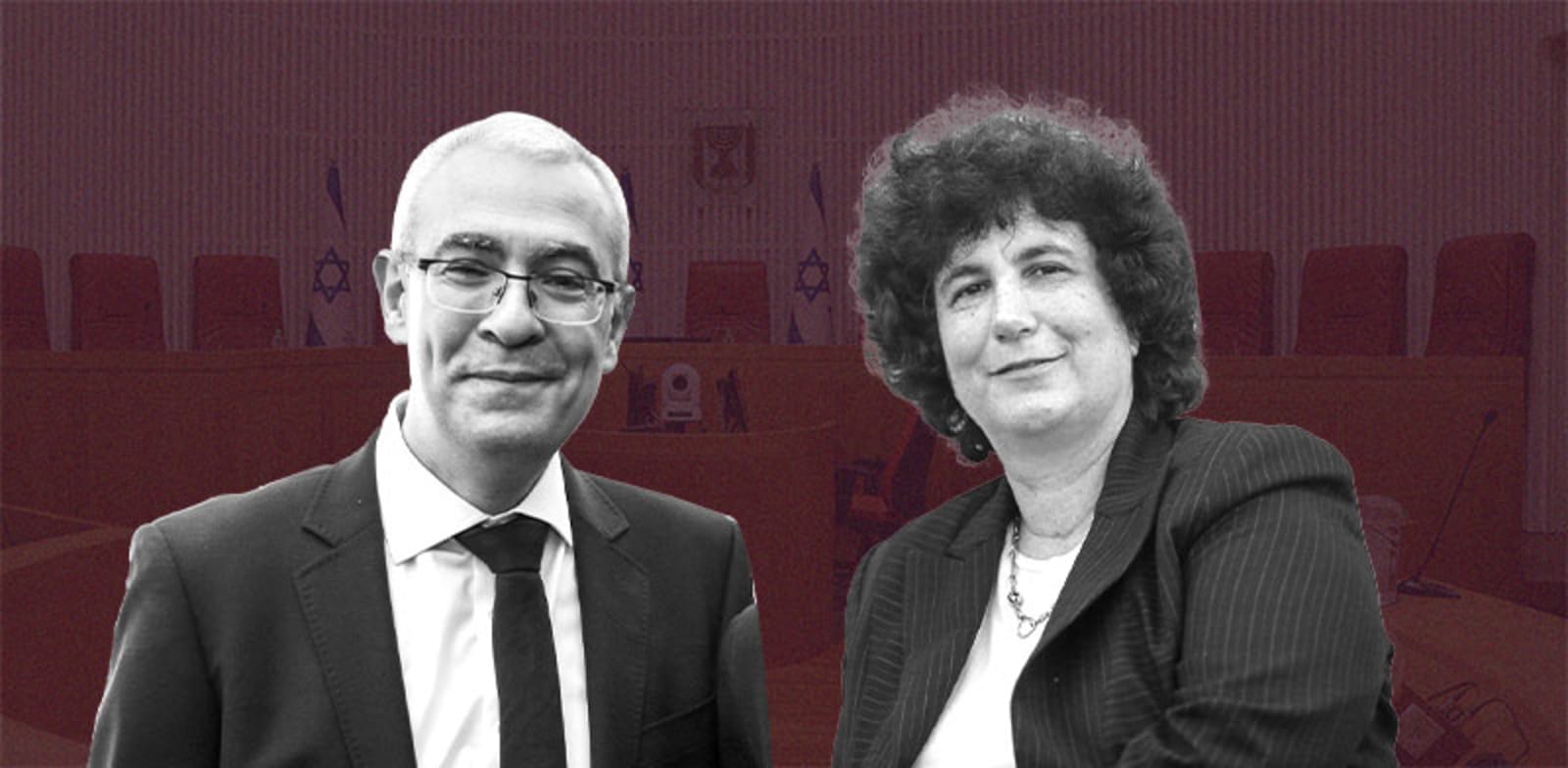 השופטים דפנה ברק־ארז ועופר גרוסקופף / צילומים: שלומי יוסף, עיבוד: טלי בוגדנובסקי