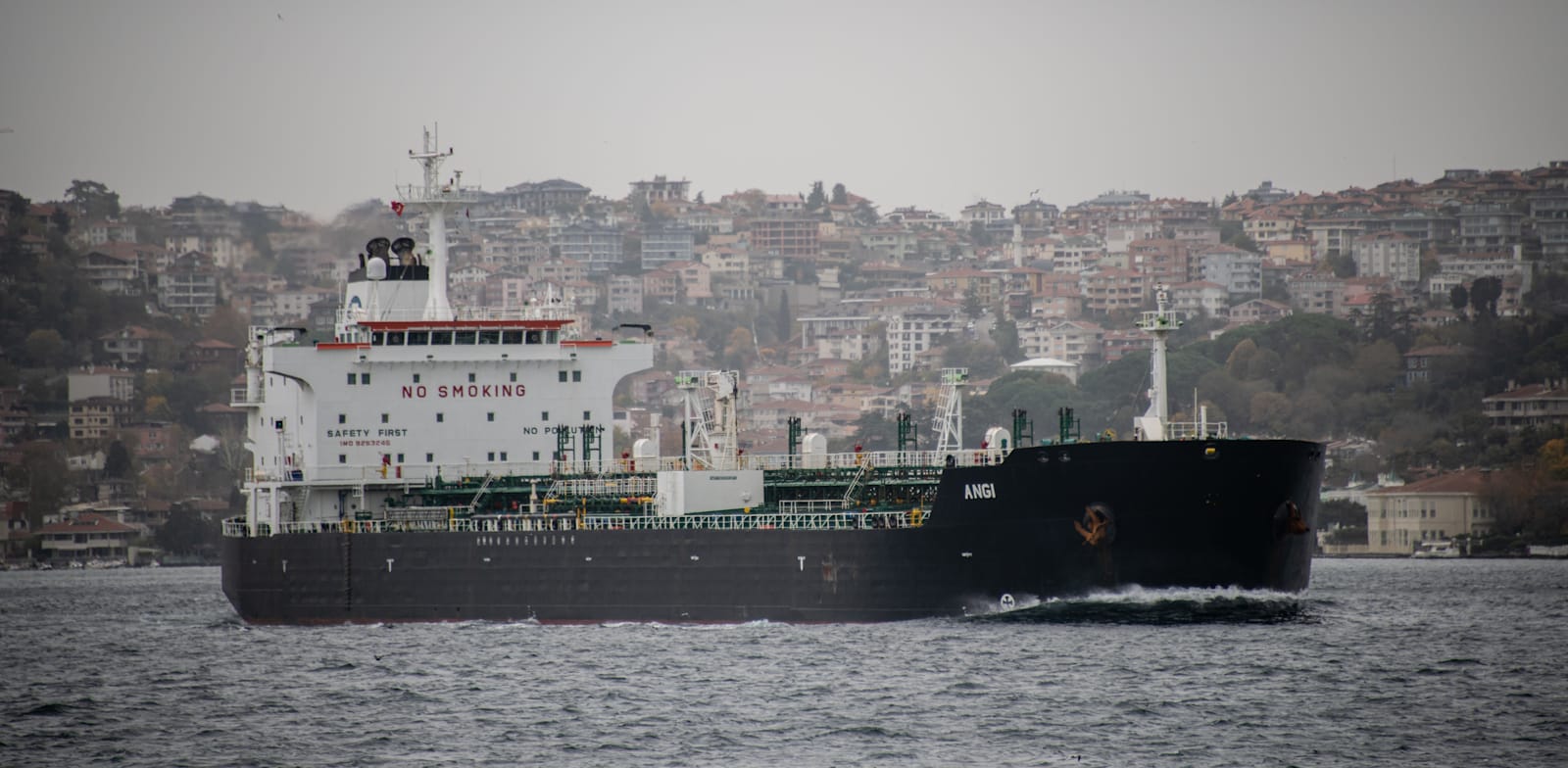 ספינת משא במים הטריטוריאליים של טורקיה / צילום: Reuters, Diego Cupolo
