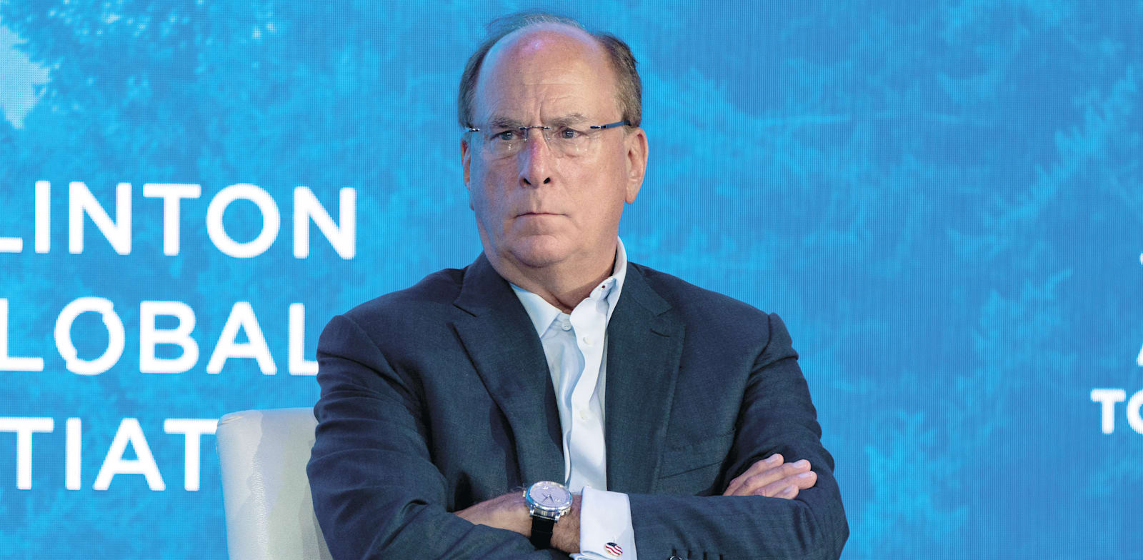 יו''ר ומנכ''ל בלקרוק, לארי פינק / צילום: Reuters, David Dee Delgado