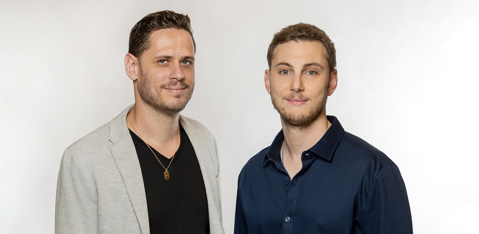 "ג'רמי סוארד (משמאל) ועידו גונן, מייסדים משותפים Exodigo / צילום: Exodigo"