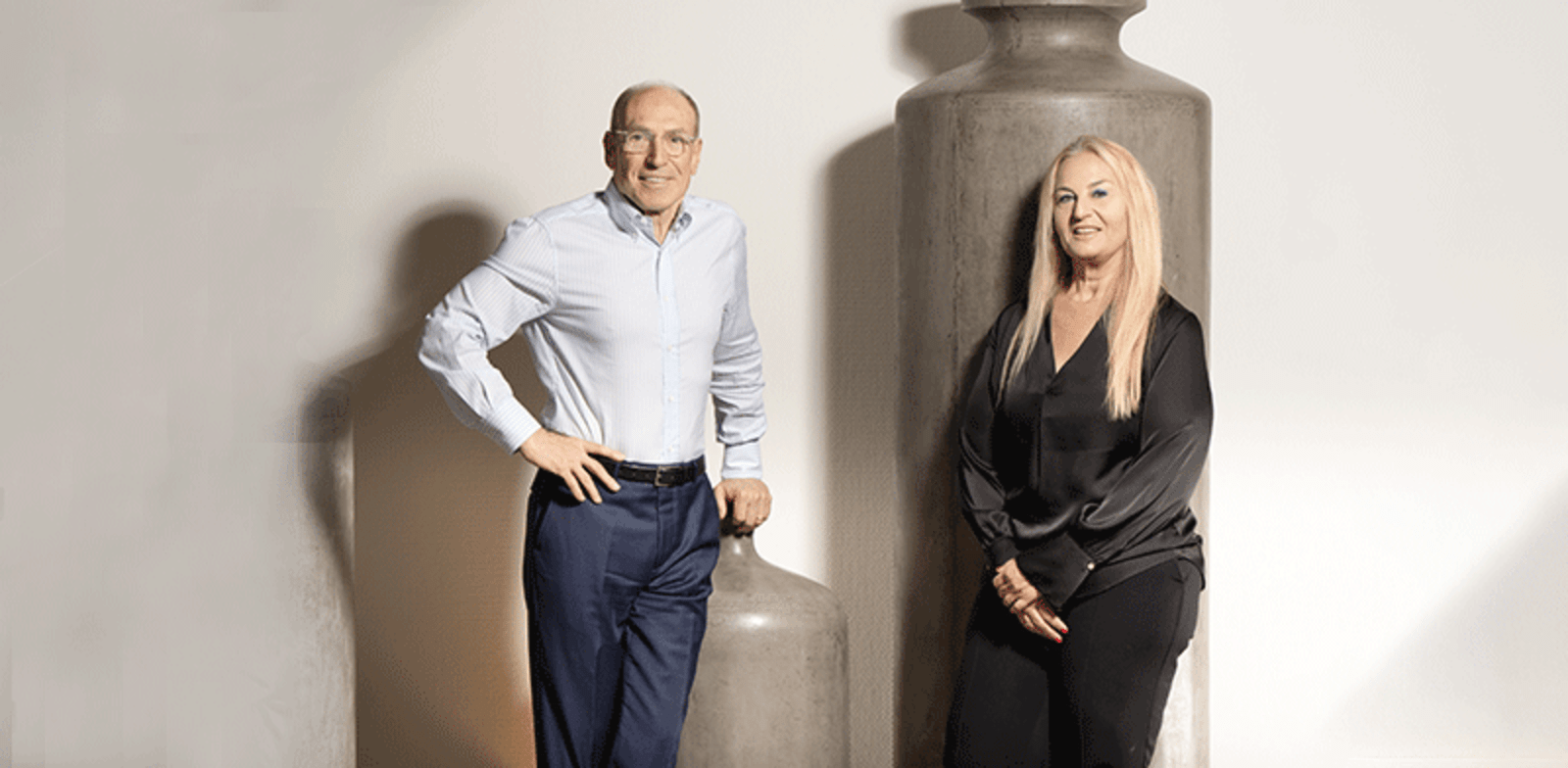 "ישראל לשם וקרן כהן חזון / צילום: רמי זרנגר"