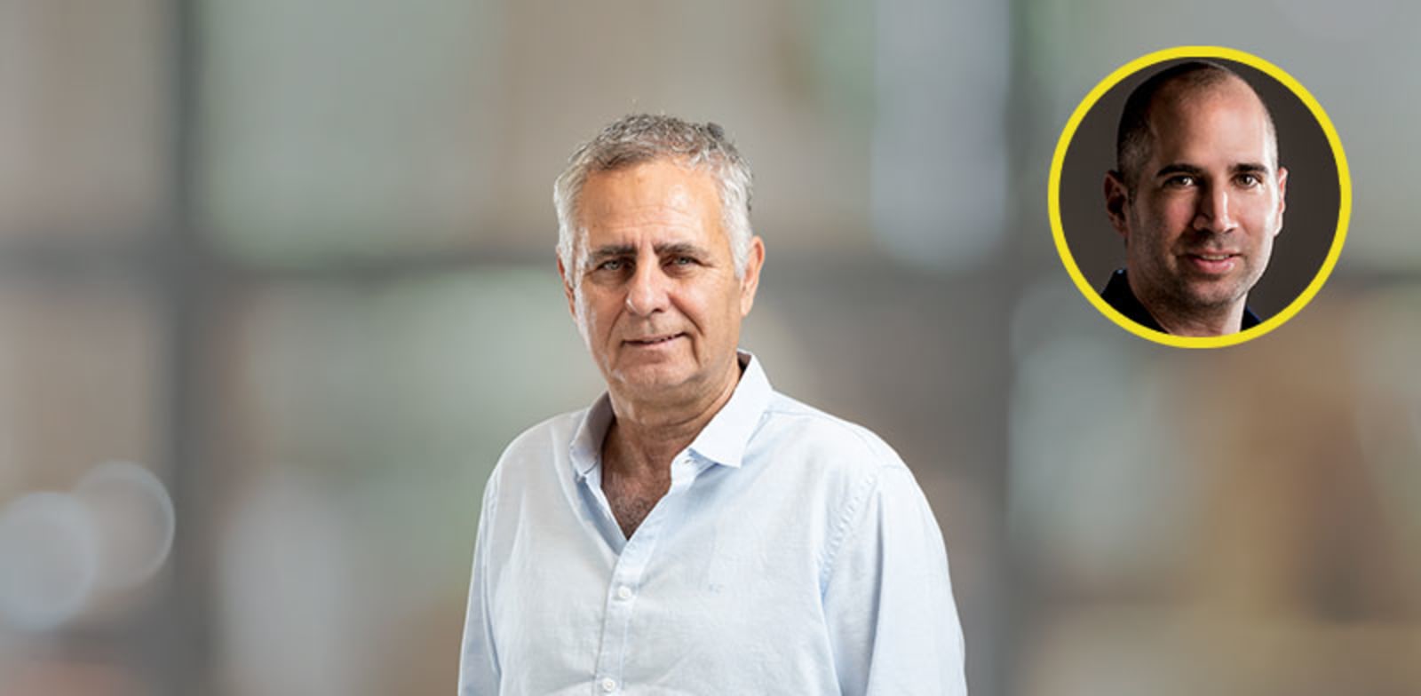 "חצי שעה של השראה. ערן גפן בשיחה עם רמי שביט / צילום: יונתן לוי, מנחם רייס"