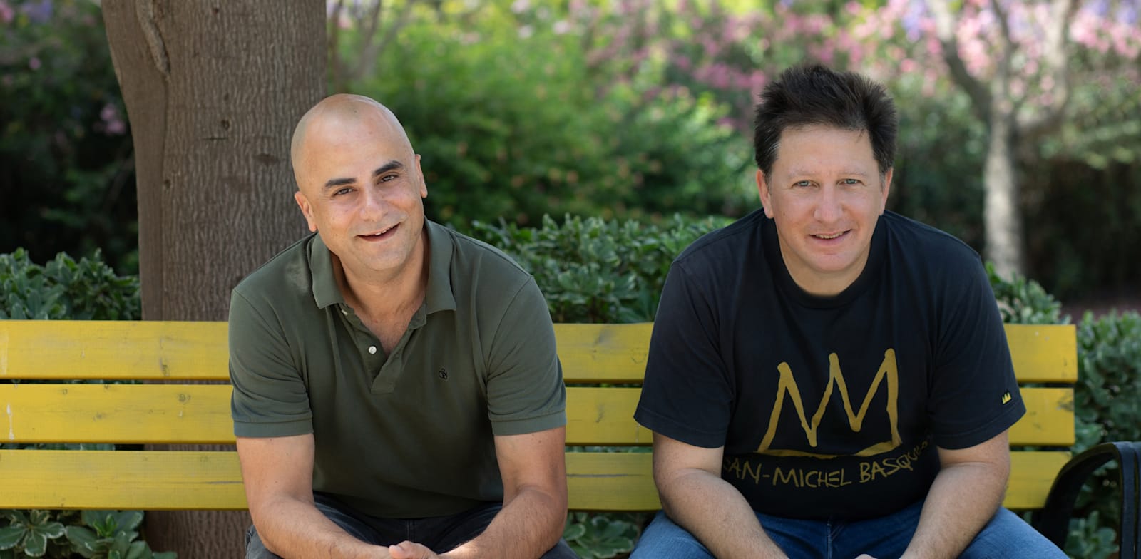 "משמאל: אופיר בן יהונתן ונועם גכטמן, מייסדי הסטארט-אפ אנימו / צילום: נירית בקשי"