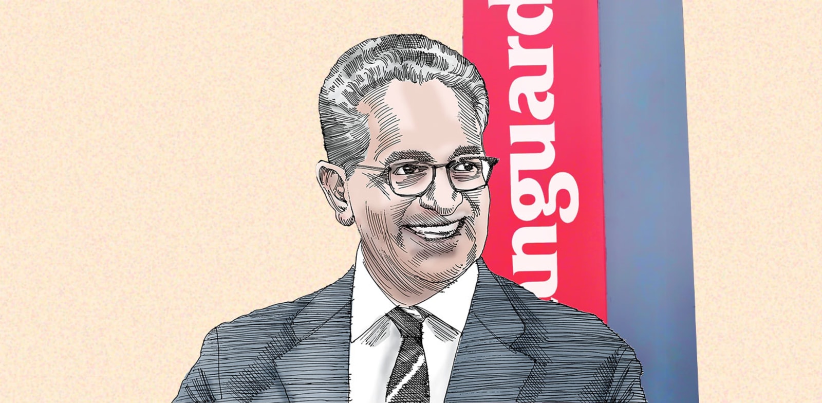 / צילום: ראמג'י, המנכ''ל המיועד של ונגארד גרופ / איור: גיל ג'יבלי"