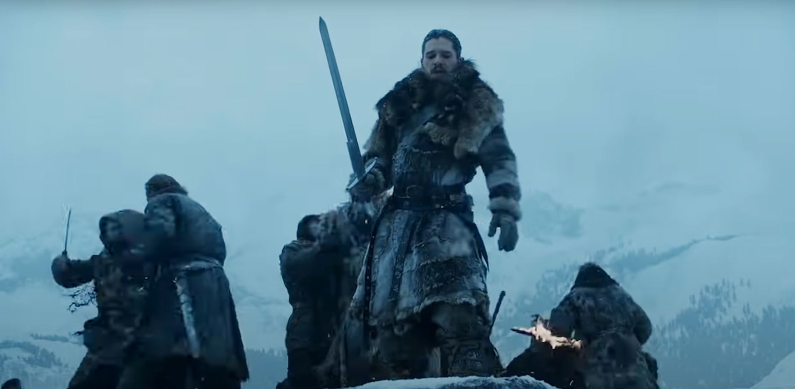 סצנה מתוך ''קרב הממזרים'', "משחקי הכס". הממזרות היא תמה מרכזית בעלילה / צילום: מתוך יוטיוב