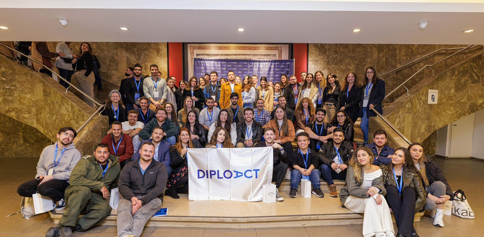 משתתפי משלחת של דיפלואקט / צילום: דיפלואקט