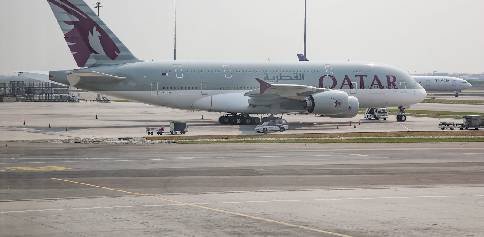 "מטוס של קטר איירווייז / צילום: Nicolas Economou"