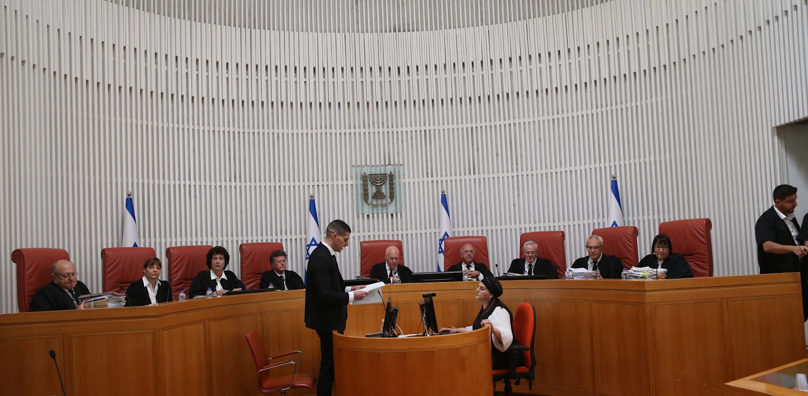 "הדיון בבג''ץ על חוק הגיוס / צילום: עמית שאבי, "ידיעות אחרונות" "