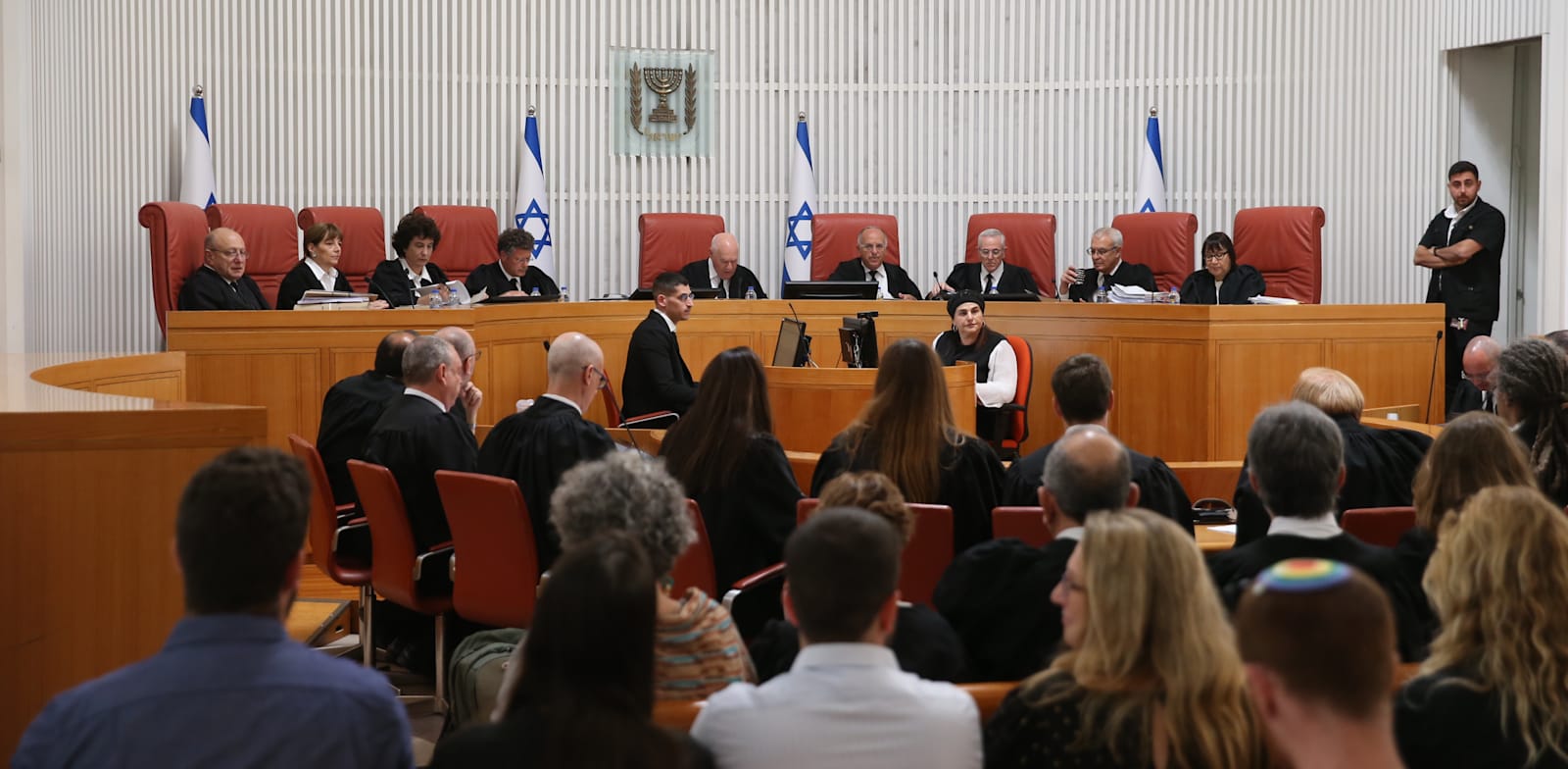 "הדיון בבג''ץ על חוק הגיוס / צילום: עמית שאבי, "ידיעות אחרונות" "