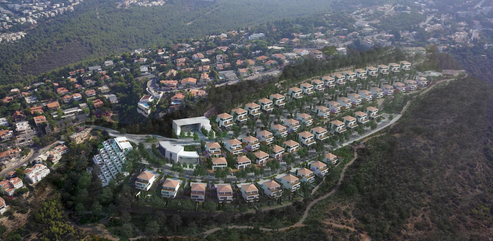 הרחבת שכונת דניה בחיפה. ''המחירים בשכונה נתקעו'' / הדמיה: UNDO