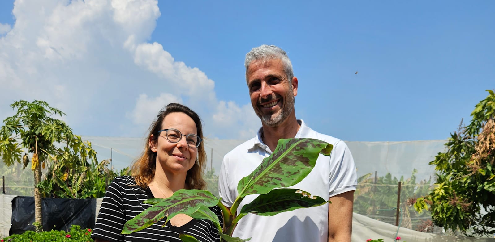 מייסדי החברה דני רייזנר ודנה מרום. ''כל גוף חקלאי שדיברנו איתו הביע עניין'' / צילום: באדיבות DAY8