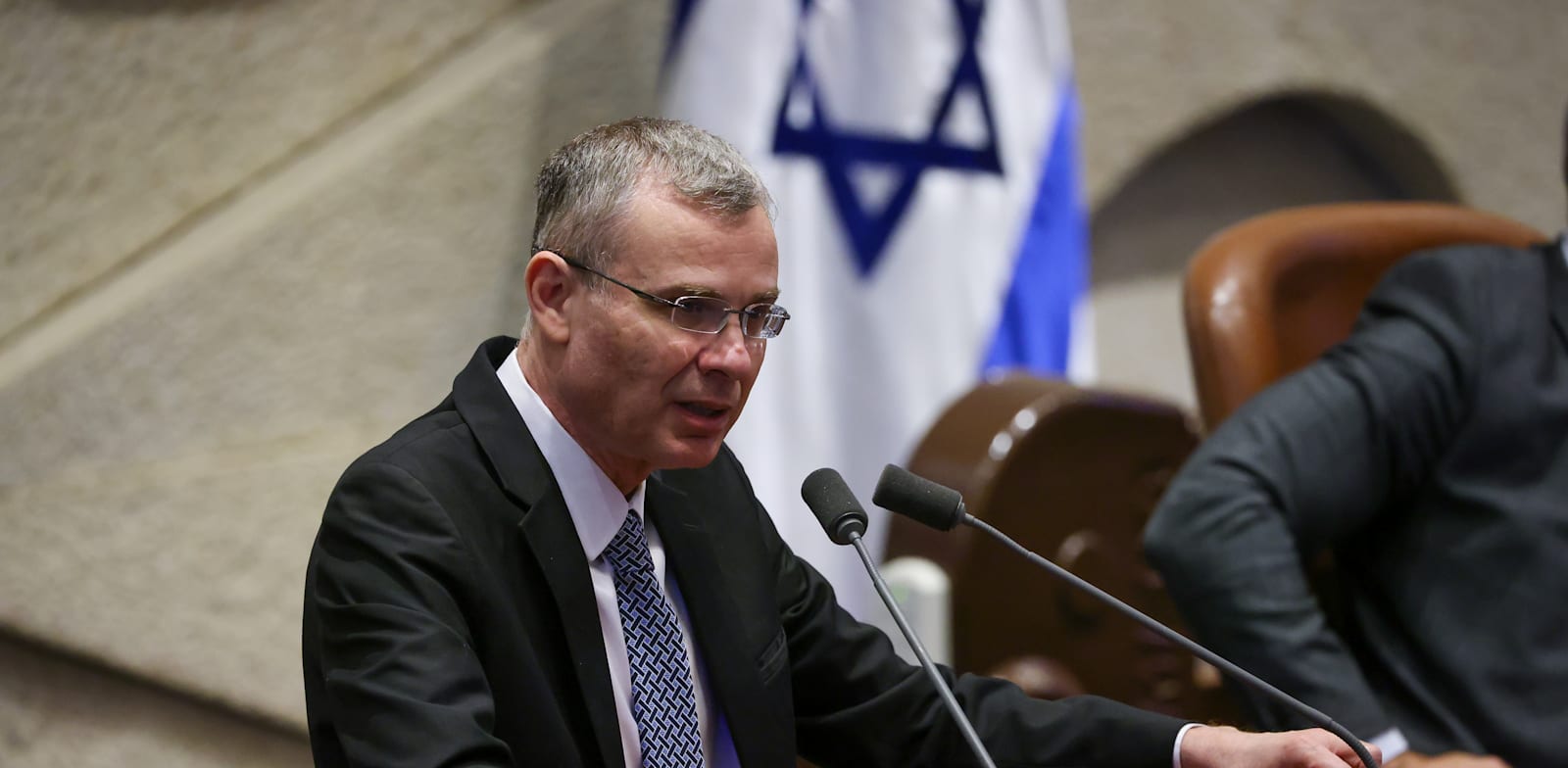 שר המשפטים יריב לוין / צילום: נועם מושקוביץ', דוברות הכנסת
