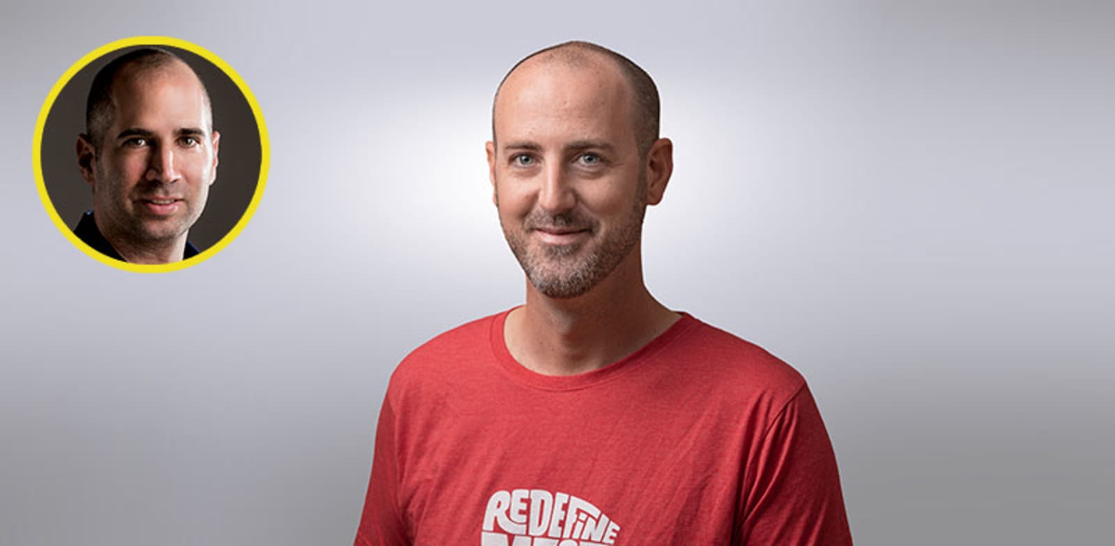 "חצי שעה של השראה. ערן גפן בשיחה עם אשחר בן שטרית / צילום: יקיר פולק, מנחם רייס"