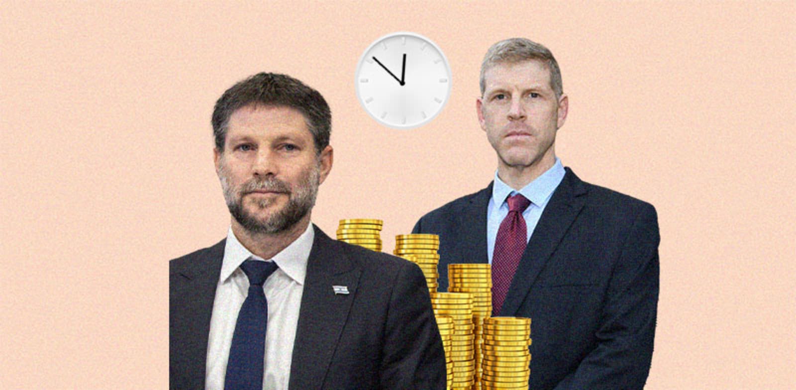 "יהלי רוטנברג ובצלאל סמוטריץ' / צילום: רפי קוץ, אלכס קולומויסקי-ידיעות אחרונות"