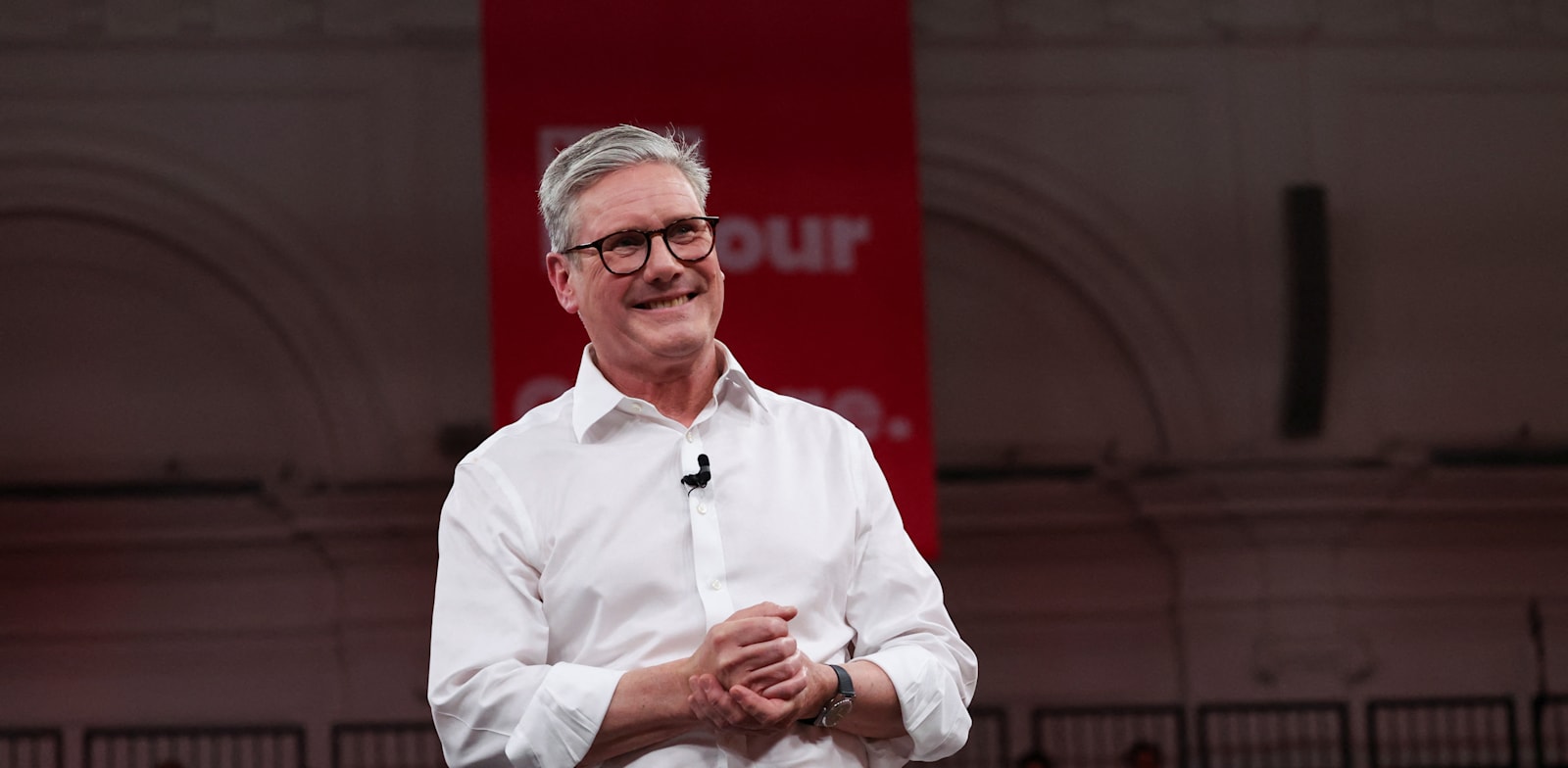 "מנהיג מפלגת הלייבור, קיר סטארמר / צילום: Reuters, Suzanne Plunkett"