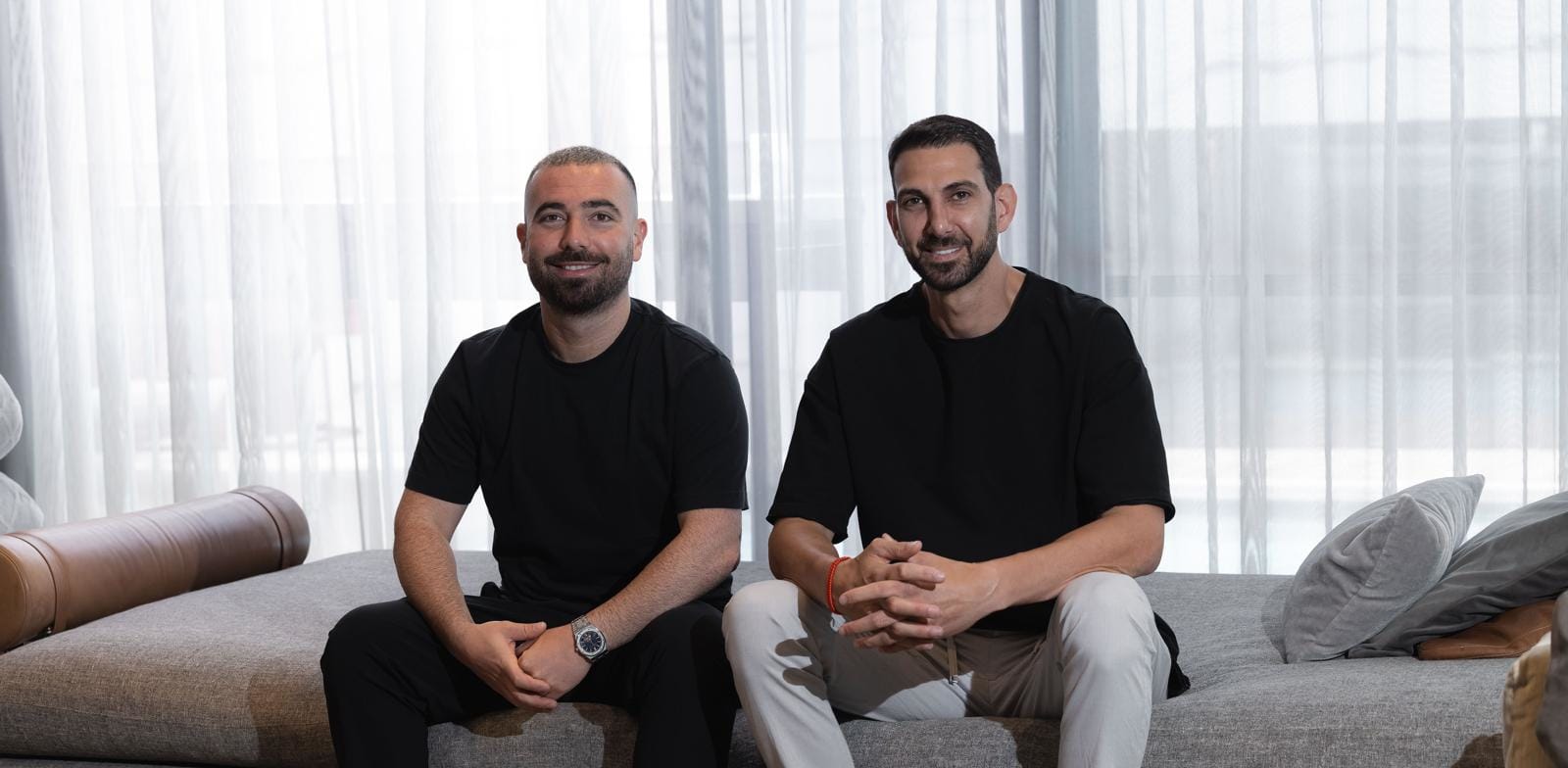 "עומר אדם ומאור מלול / צילום: עידן כהן"