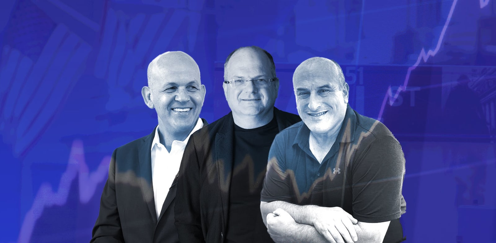 גדי גראוס, גיל שויד ואלי גליקמן / צילום: תמונה פרטית, כדיה לוי, איתי רפפורט - חברת החדשות הפרטית
