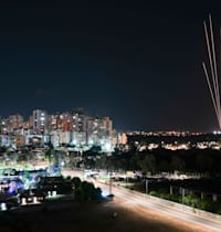 יירוט טיל מעזה / צילום: ap, Tsafrir Abayov