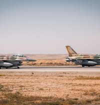 תיעוד מהמראות מטוסי קרב, בסוף השבוע האחרון / צילום: דובר צה''ל