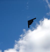 מפציץ מסוג B-2 Spirit / צילום: ap, Jeff Roberson