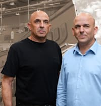 שלומי ויוסי אמיר, בעלי השליטה בשופרסל / צילום: יונתן בלום