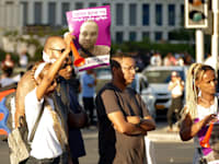 הפגנת יוצאי אתיופיה נגד המשטרה / צילום: אמיר מאירי