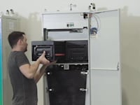 מערכות גיבוי נייחות של פינרג'י / צילום: מצגת החברה