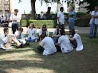 סטודנטים בשלב ההכשרה הקלינית / צילום: עינת לברון