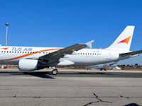 מטוס של טוס איירווייז / צילום: Elliott Kefalas