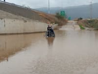 שיטפון באזור חיפה, נובמבר 2020. אחת הבעיות הפתוחות המופיעות בזירת האתגרים / צילום: חילוץ והצלה