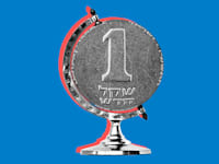 השקל מתחזק בחדות / אילוסטרציה: טלי בוגדנובסקי